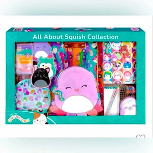 NWT Squishmallows All About Squish Collection Violet the Octopus Stationery Gift